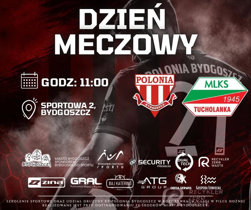 ⚪🔴 DZIEŃ MECZOWY ⚪🔴 🆚 Tucholanka Tuchola 🗓️ 31.10.2026 ⏰ 11:00 🏟️ ul. Sportowa 2…